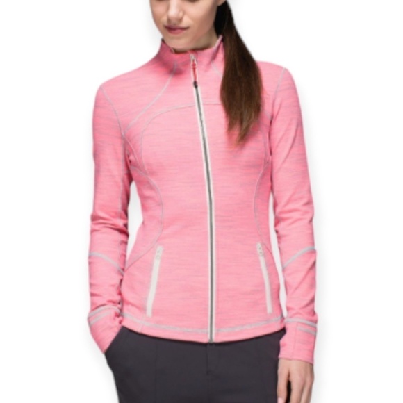 lululemon athletica Forme Jacket Cuffins In Wee Are From Space Neon Pink SZ 10 - Picture 2 of 14